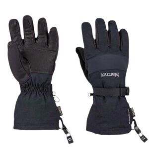 NWT Marmot Unisex Randonnee Gore Tex Warm Ski Glove Black Size L